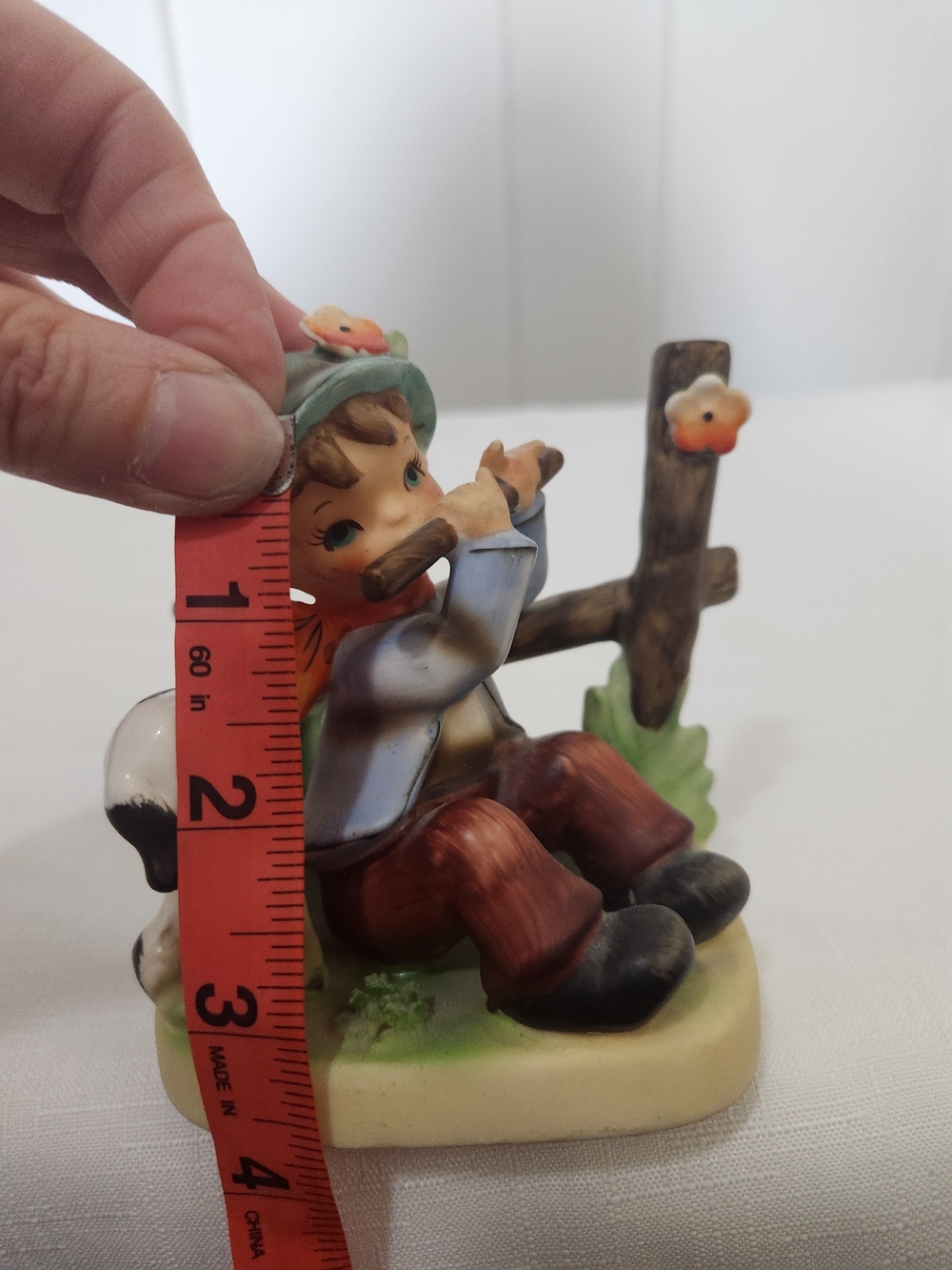Napcoware Hand-Painted Boy with Dog Figurine - Picture 9 of 10